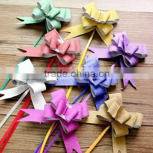 Pre-made Satin Ribbon Pull Bows for Wedding Decoration thumbnail-5