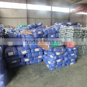 Customize Any Color PE Tarp Fabric Wholesale Tarpaulin With Eyelet thumbnail-3