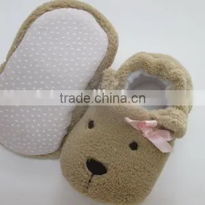 Baby Bootie Animal Shape With Little Bow Warm Winter Baby Shoes Baby Boot thumbnail-2