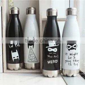 2016 Newest Cola Shaped Thermos Flask Thermos Bottle 500ML Christmas Present thumbnail-3
