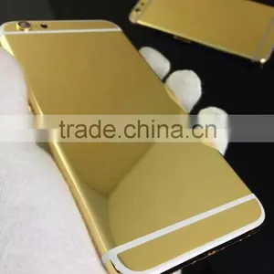 New Products 2016 for Iphone 6s Back Housing 24kt Gold With Full Buttons thumbnail-1