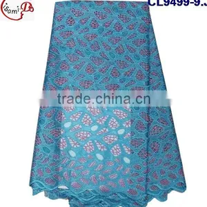 CL9499 Beautiful Design Hot African Style French Lace Fabric,net Tulle Lace Fabric for Sale thumbnail-1