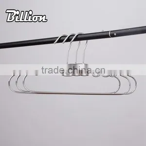 Supermarket Non Slip Hanger Metal Wire Hanger Wholesale Factory thumbnail-3