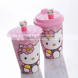 Porcelain Coffee Mug With Lid thumbnail-1