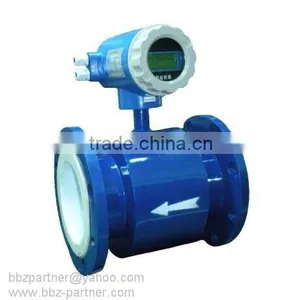 BBZ 4 ~ 20mA Output Integrated Pulp and Paper Magnetic Flow Meter With Rubber Liner thumbnail-1