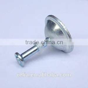 Shooting Nails With White Plastic Washer thumbnail-3