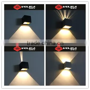 Express China 2x3w Outdoor & Exterior Wall Led Light /wall Light Led/wall Pack /wall Cube Outdoor Manufacturers China thumbnail-1