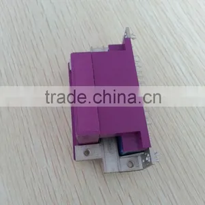 Dual Port D-SUB 25p Female to 9p Male to 15p Female Right Angle Connector thumbnail-2