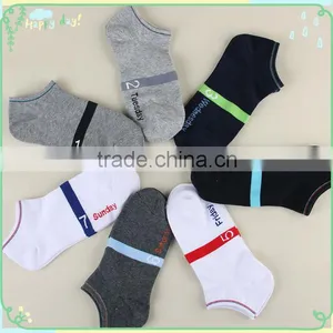 Custom Days of the Week Cotton Socks Man Disposable Socks thumbnail-1