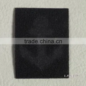 Custom Embossed Leather Label Leather Patch for Students Clothing thumbnail-2