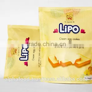 LIPO CREAM COOKIES 129G/BAG - SWEET BISCUITS thumbnail-1
