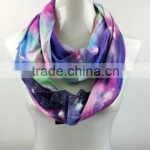 New Arrival Fashion Women Scarf Milky Way Printed thumbnail-1