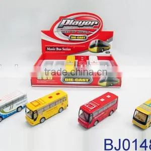 8pcs Small Pull Back Die Cast Farmer Truck Toy thumbnail-4