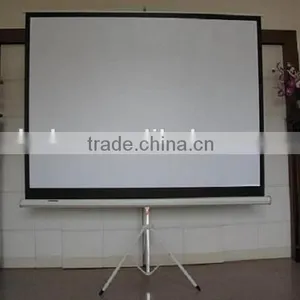 Strong Aluminum Tripod Stand Screen Tripod Screen for Home Theater & Business Presentation & Education thumbnail-2