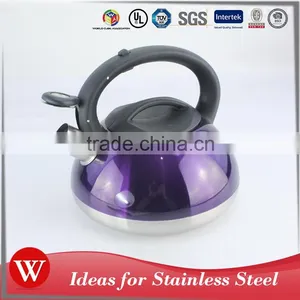 Durable Colorful Tea Pot Water Kettle Whistling Tea Kettle Stainless Steel Jug thumbnail-2