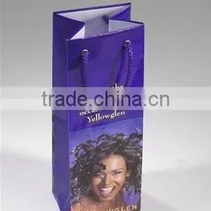 2013 Fashion Plastic Shopping Bag/Wine Bottle Bag thumbnail-1