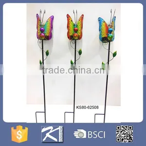 Garden Home Ornament Colorful Yard Metal Garden Animal Stake , Garden Decoration thumbnail-1