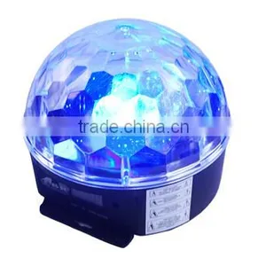 New Hot Sale Pro Colorful RGBWYP 6PCS 3W DJ LED Crystal Magic Ball Light With High Bright Lighting thumbnail-5