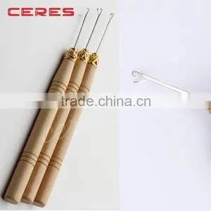 Hot Sale Cheap Knitting Wooden Needle Latch Crochet Hook Set for Braid Hair Extension or Hair Weave Quality Choice thumbnail-4