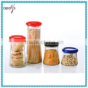 Hot Sale Glass Food Container Kitchen Storage Tea Sugar Cofee thumbnail-1