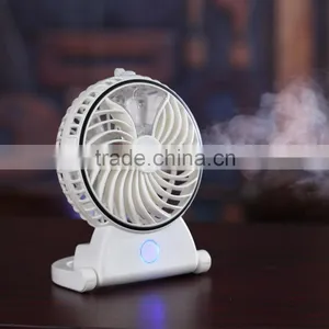 The New Mini USB Charging Beauty Spray Fan Humidification Mini Fan Portable Hand Held Air Conditioner Fan thumbnail-3