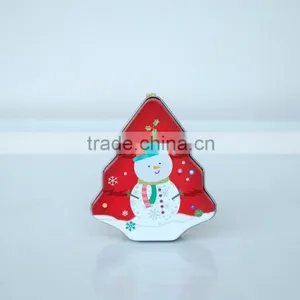 Tree Shaped Tin Box Gift Tin Box Christmas Gift Tin Box thumbnail-5
