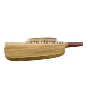 New Design Acacia Cutting Board Choppingboard Pizza Peel Nice Appearances Friut Drawing on Board thumbnail-5