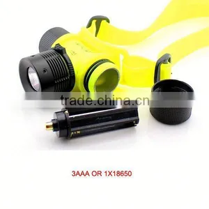 FT50 IPX8 Waterproof Plastic Underwater Diving Led Equipment Head Lights ABS Diving Headlight thumbnail-6