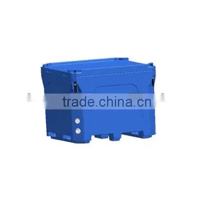 800L Cold Chain Logistics Cooler Box Ice Box for Commercial Fishing thumbnail-2