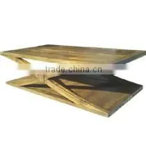 Coffee Table Cross Legs 120 thumbnail-1