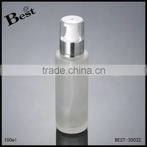 100ml Glass Bottle Frosted Glass Bottle Pump Glass Bottle Supplier's Choice thumbnail-1