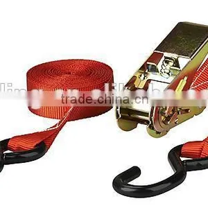 Strong Polyester Heavy Duty Ratchet Tie Down Straps thumbnail-1