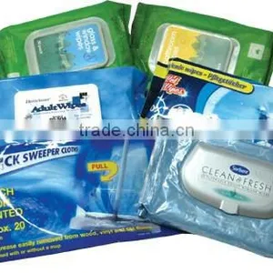 Lady Menstruation Cleaning and Skin Protection Wet Wipes thumbnail-1