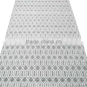 Jaquard Flat Weave Art Silk With Canvas Backing Rug thumbnail-1