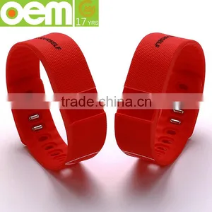2015 Colorful Soft Silicone Bluetooth Smart Band,smart Wrist Band,rubber Smart Watch Band thumbnail-3
