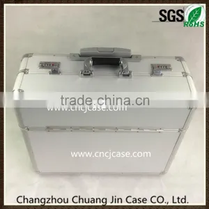 Abs Aluminum Trolley Case With Sandwich Zipper Bag thumbnail-2