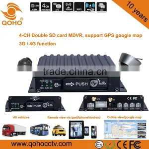 Security Vehicle 4G SD Mobile DVR Economical H.264 Mobile DVR For Bus thumbnail-1