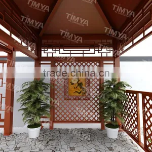 Outdoor Aluminum Frame Doubl Rome Gazebo thumbnail-1