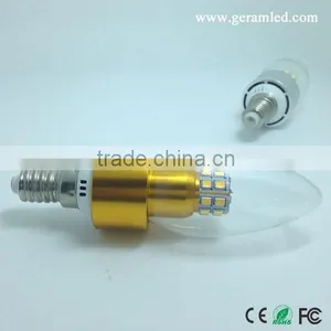 Best Price 360 Degree Led Candle Light CE ROHS 5W 500lm Warm White Led Candle Light thumbnail-2