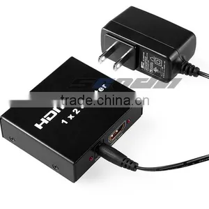 4k@60hz Hdmi Splitter Metal Housing Hdmi Splitter V1.3 1 Input 2 Output Hdmi 2.0 Splitter thumbnail-3