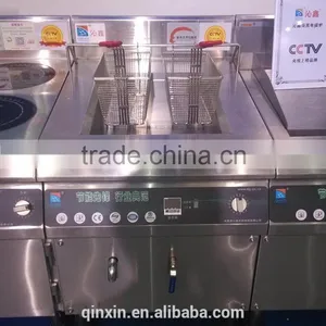 380V Commercial Induction Cheap Deep Fryer for KFC/high Quality Stainless Steel Deep Fryer Pot thumbnail-5