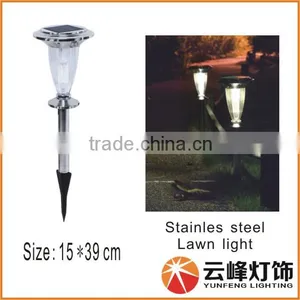 Stainless Steel Solar Garden Table Lamp Atmosphere Lamp thumbnail-2