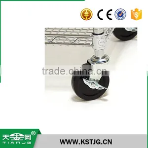 TJG High Quality Stainless Steel Restaurant All-Purpose Utility Cart Trolley Dolly thumbnail-5