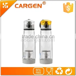 OEM 500ml Portable Plastic Tea Filter Water Bottle thumbnail-2