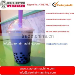 Machine to Make Plastic Cup With Lid and Straw thumbnail-1