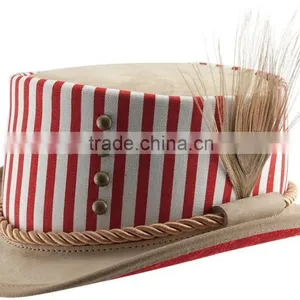 Design 3 "Julep" - HEAD N HOME HATS - Leather - Top Hat - Mint Women Hats thumbnail-1