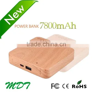 New Gadget 7800mah Wood Power Bank of Cheap Goods From China thumbnail-2