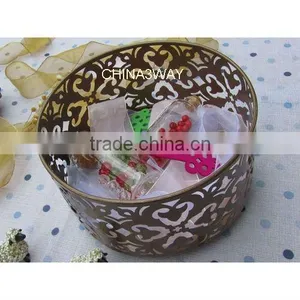 Chrome Promotion Plated Decorative Wire Basket thumbnail-1