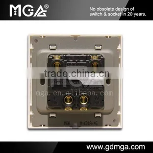 MGA A8 Series A8-J02AC33W Universal Wall Socket thumbnail-3