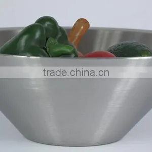 2016 Elegant Designs Stainless Steel Double Wall Fruit Dish thumbnail-4
